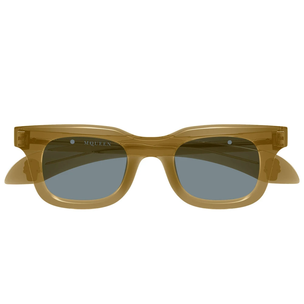 Alexander Mcqueen Unisex Brown Skull Hardware Sunglasses - Sunglasses - 46 Mm - Accessories