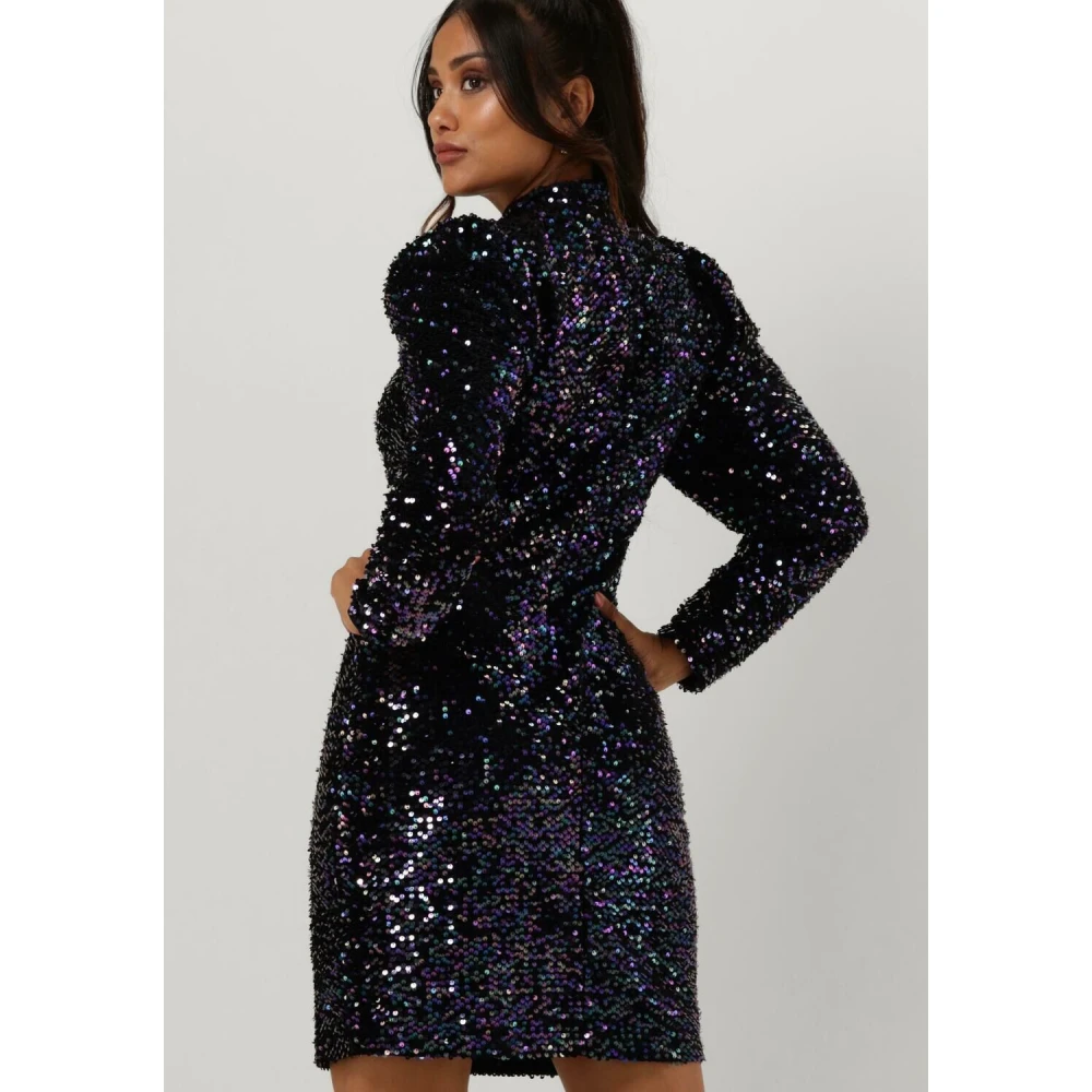 Notre-v Chenna Mini Jurk in Multi Kleur Blue Dames