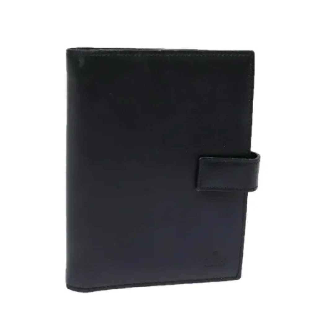 Gucci Vintage Pre-owned Leather home-office Black Dames