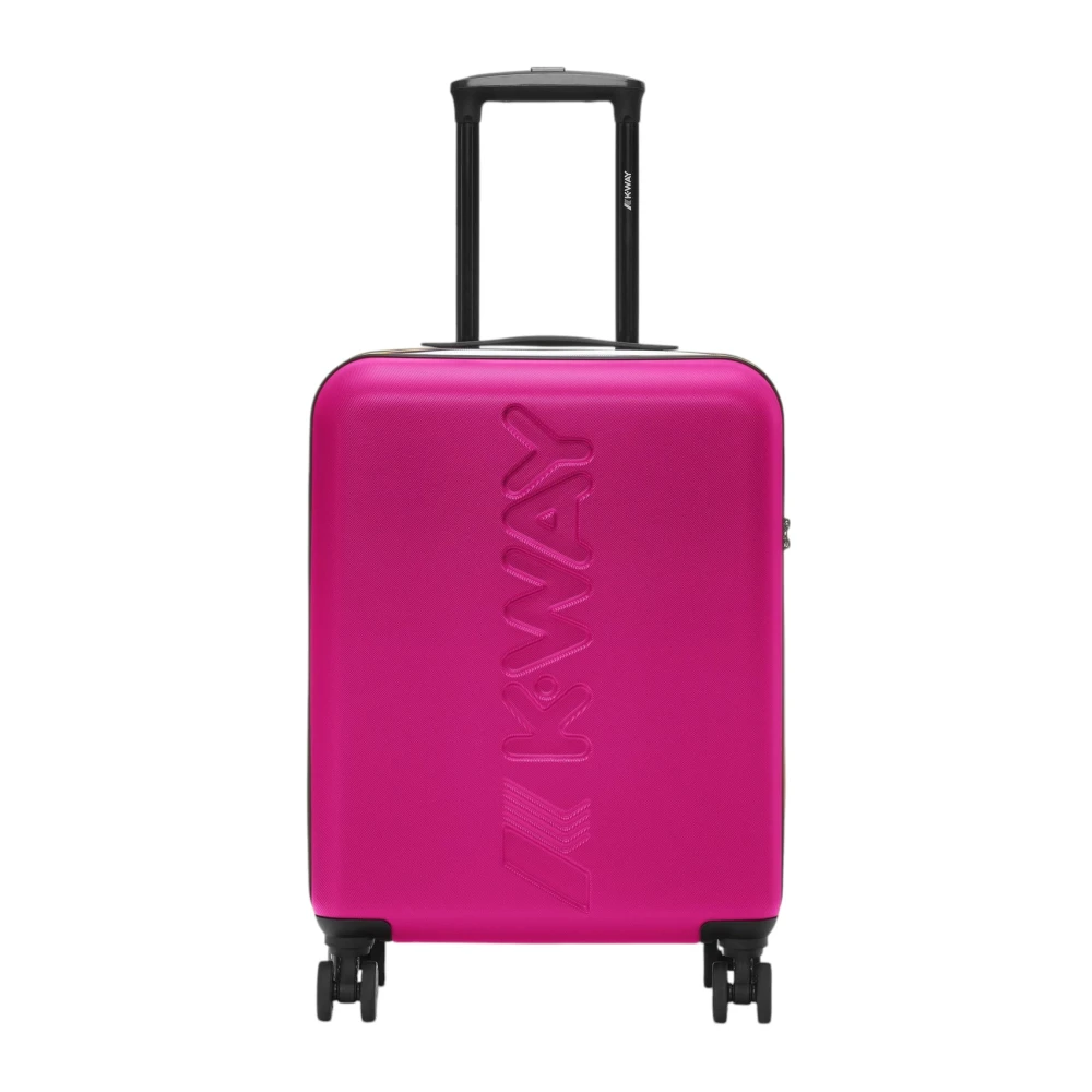 K-Way Kompakt Resevagn Väska Pink, Herr