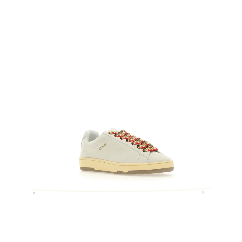 Lanvin Lage Top Sneakers Maat 36W White Dames