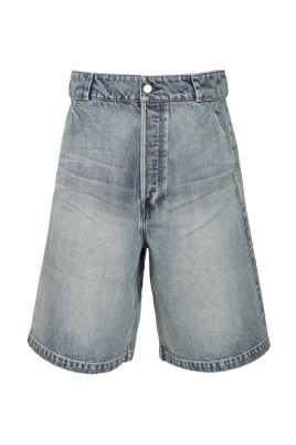 Denim Utility Shorts