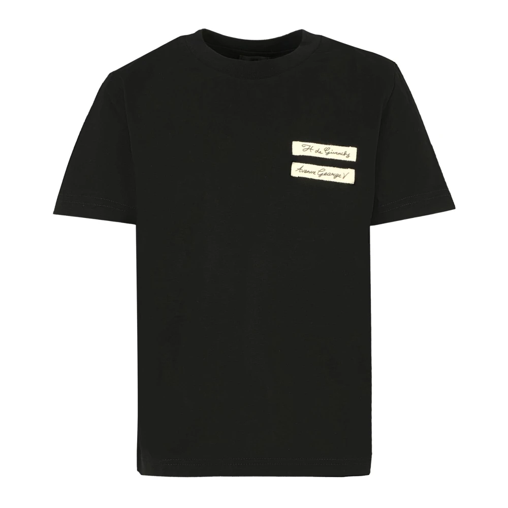 Givenchy Unisex Black Short Sleeves T-Shirt 4G Motif