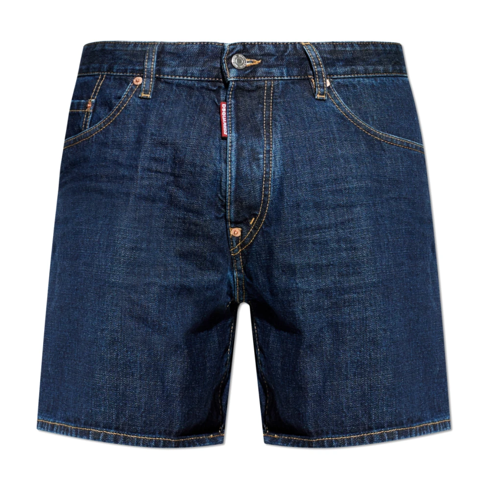 Dsquared2 , Denim Shorts, Male, Blue, 2XL, Bro Denim Shorts
