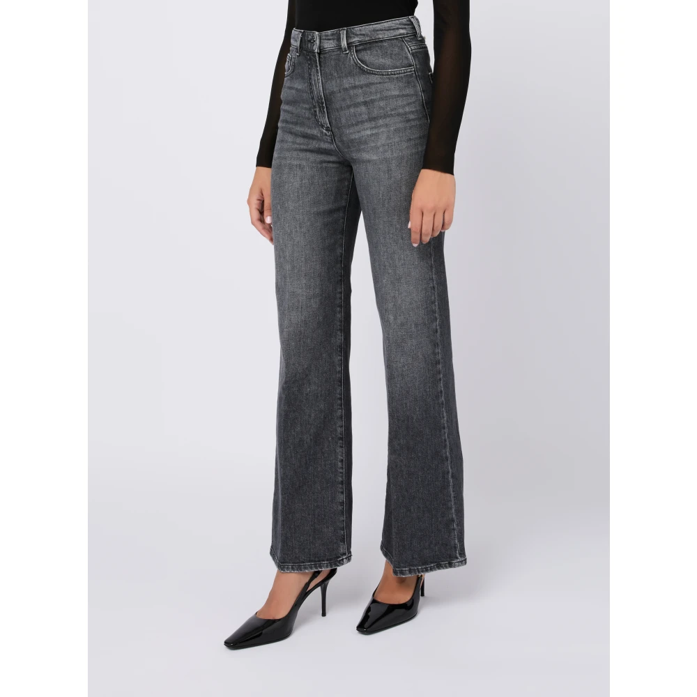 Seventy Grijze Katoenen Jeans Aw24 Gray Dames