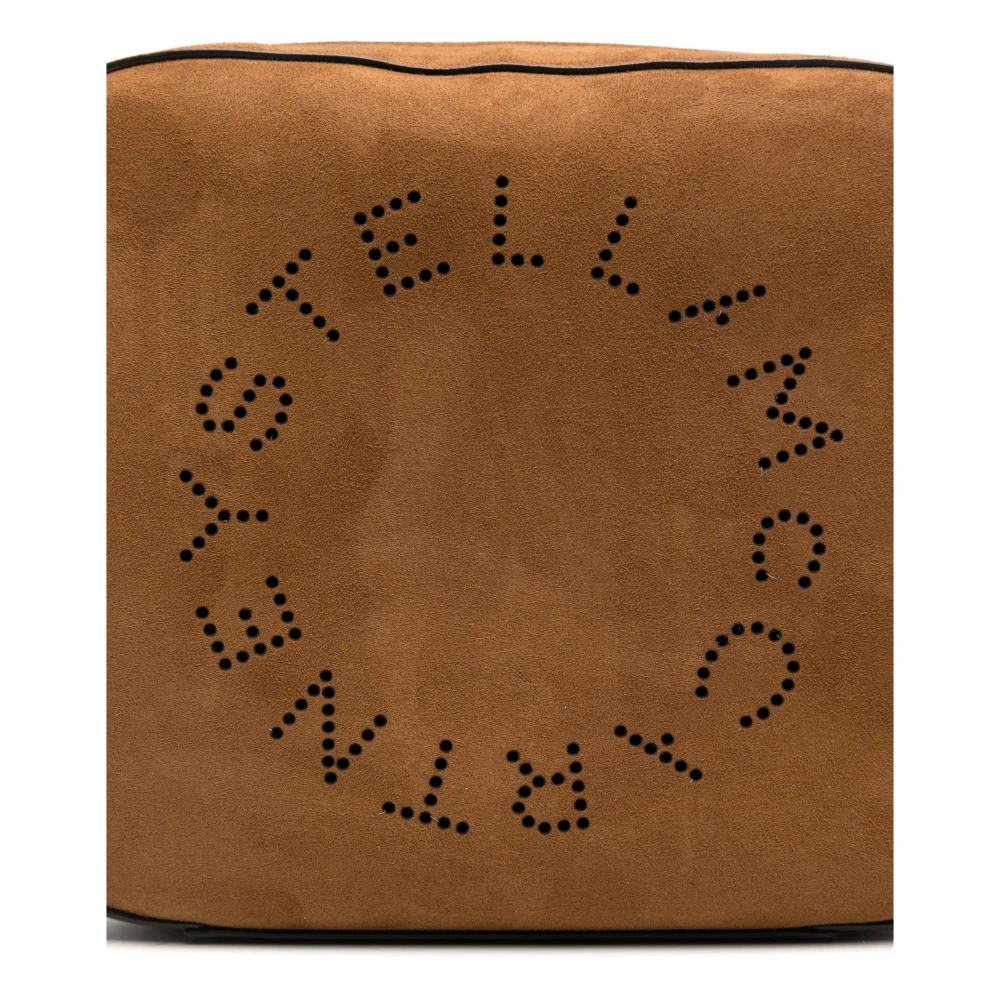 Stella Mccartney Alter Suede Eco Cameratas Brown Dames