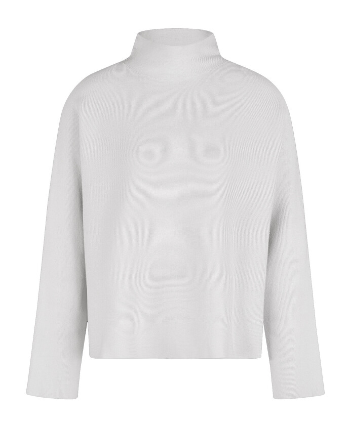 oversized-gebreid-hoge-hals-licht-grijs