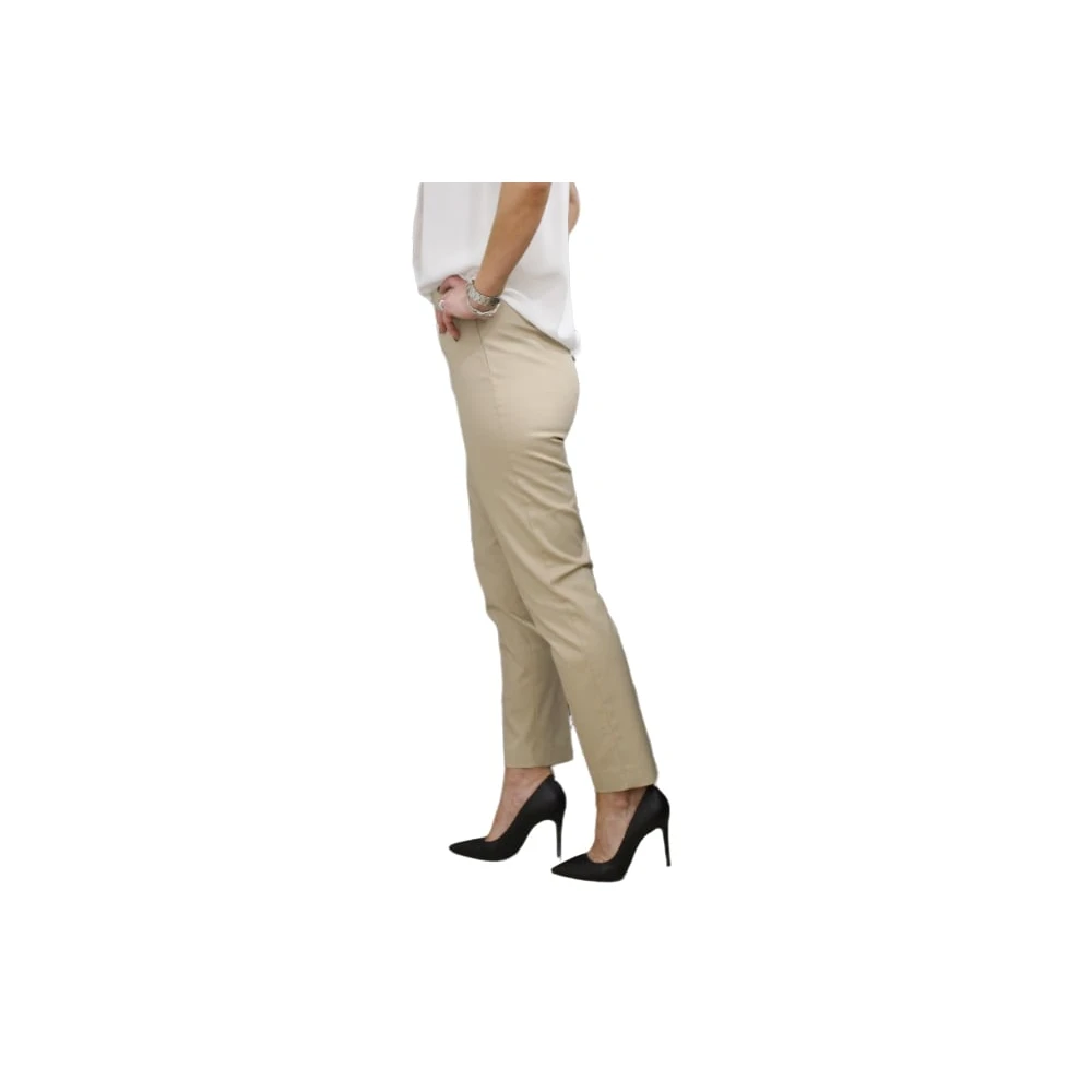 Alviero Martini 1a Classe Stijlvolle Herenbroeken Beige Dames