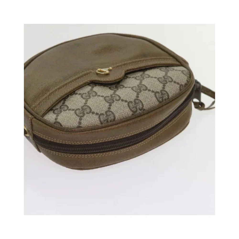 Gucci Vintage Pre-owned Canvas gucci-bags Beige Dames