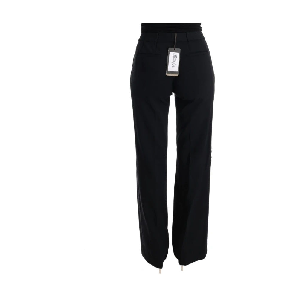 Ermanno Scervino Straight Trousers Black Dames