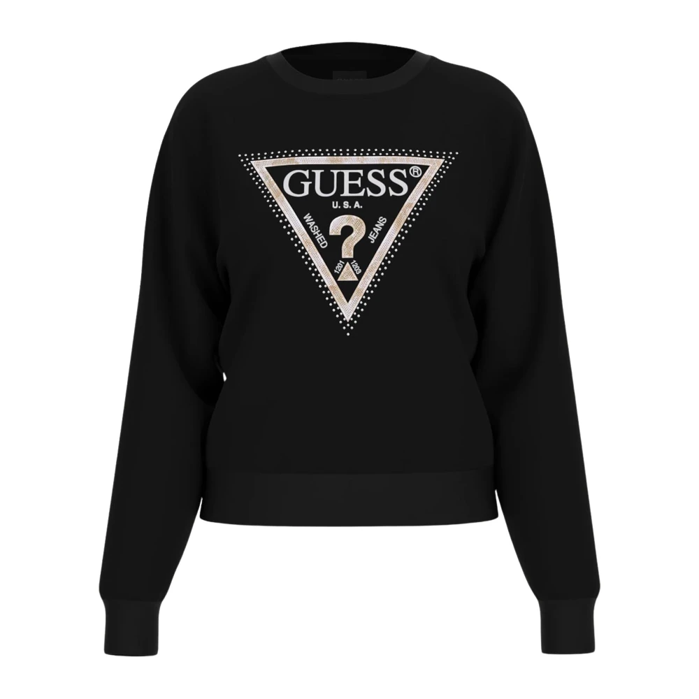 Guess Zwarte Sweater Collectie Black Dames