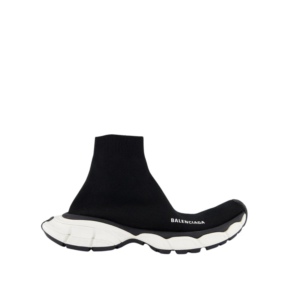 Balenciaga Dames Gebreide Sok in Dames Schoenen Zwart