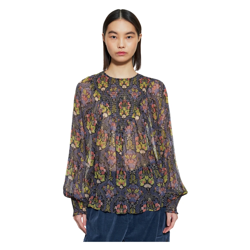 Antik batik Eros print top Multicolor Dames