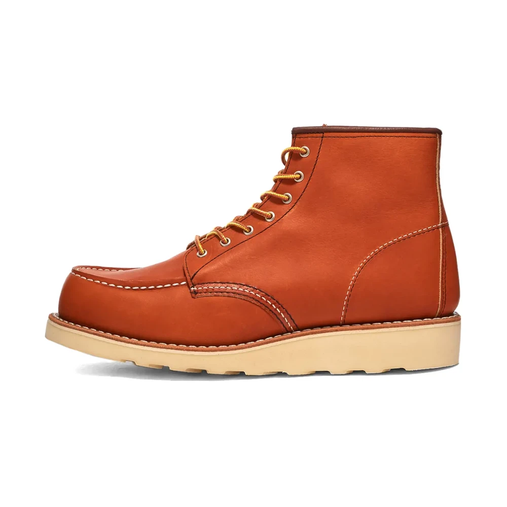 Red Wing Shoes Heritage Moc Toe Boot i Oro Legacy Brown, Dam