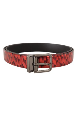 red-herringbone-leather-belt-with-gray-tone-buckle