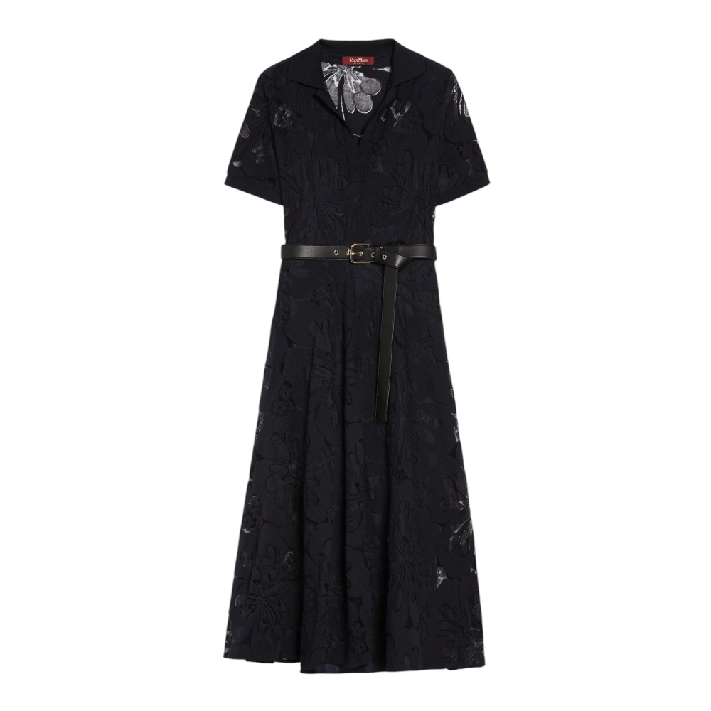 Max Mara Studio Elegante Jurk voor elke gelegenheid Blue Dames