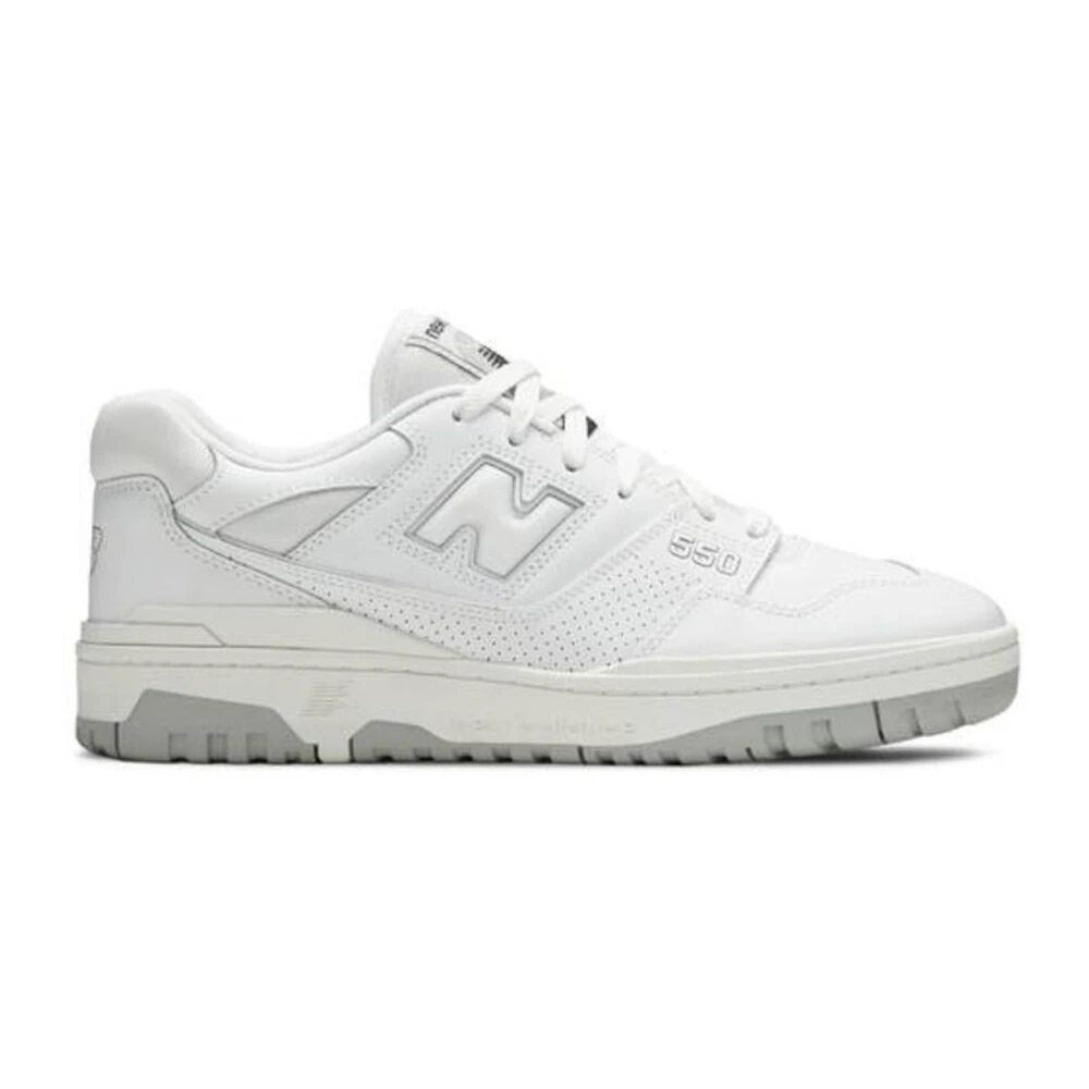New Balance Men's White Sneakers, 4 Uk, 550 Trainers