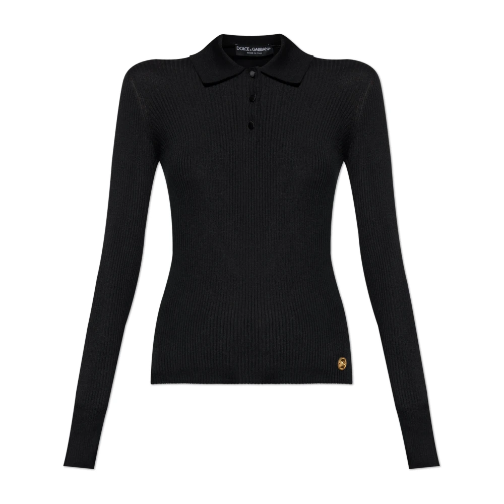 Dolce & Gabbana Damen Schwarz Strickwaren, K, Xsgröße: