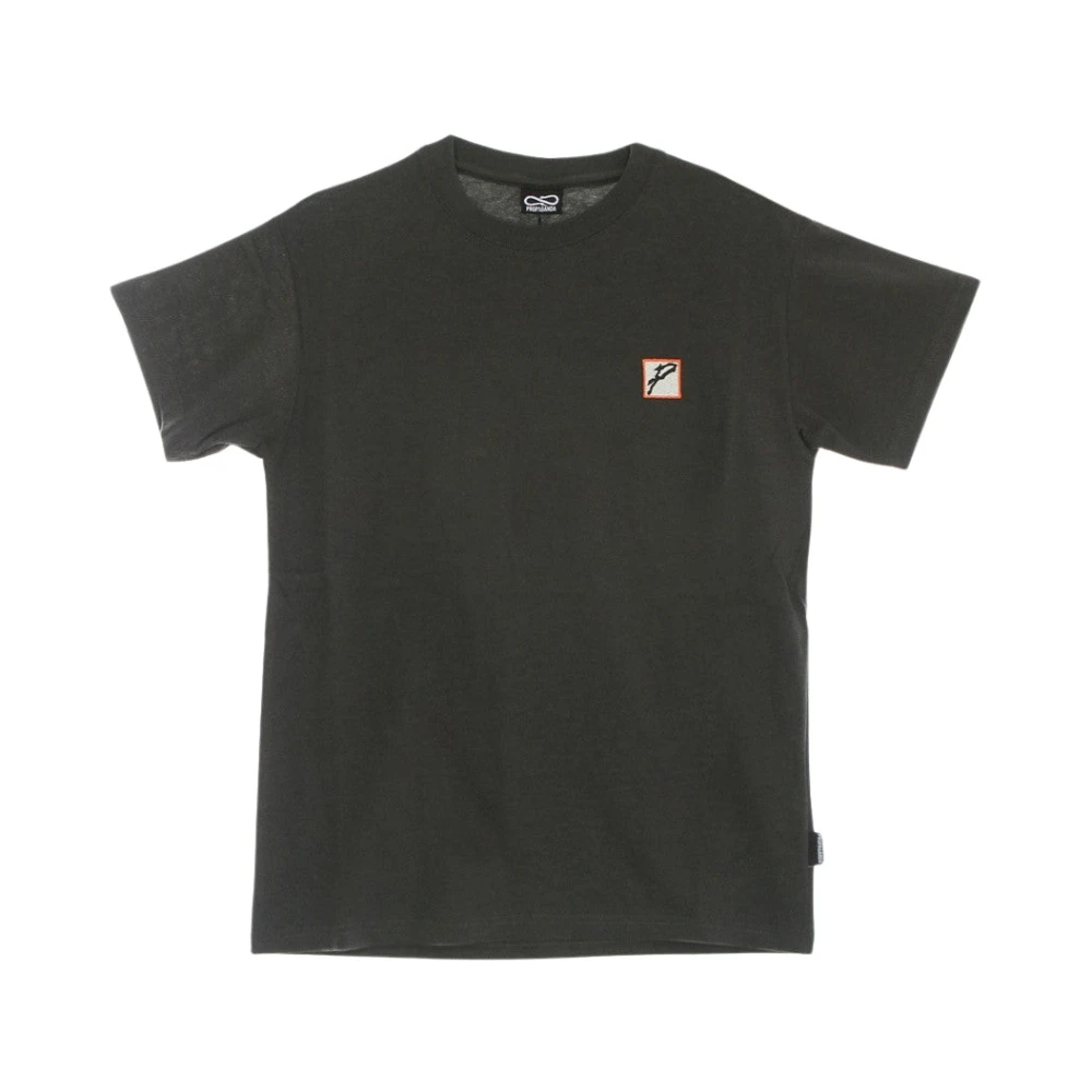 Propaganda Militair Groene Heren Tee met Print Green Heren