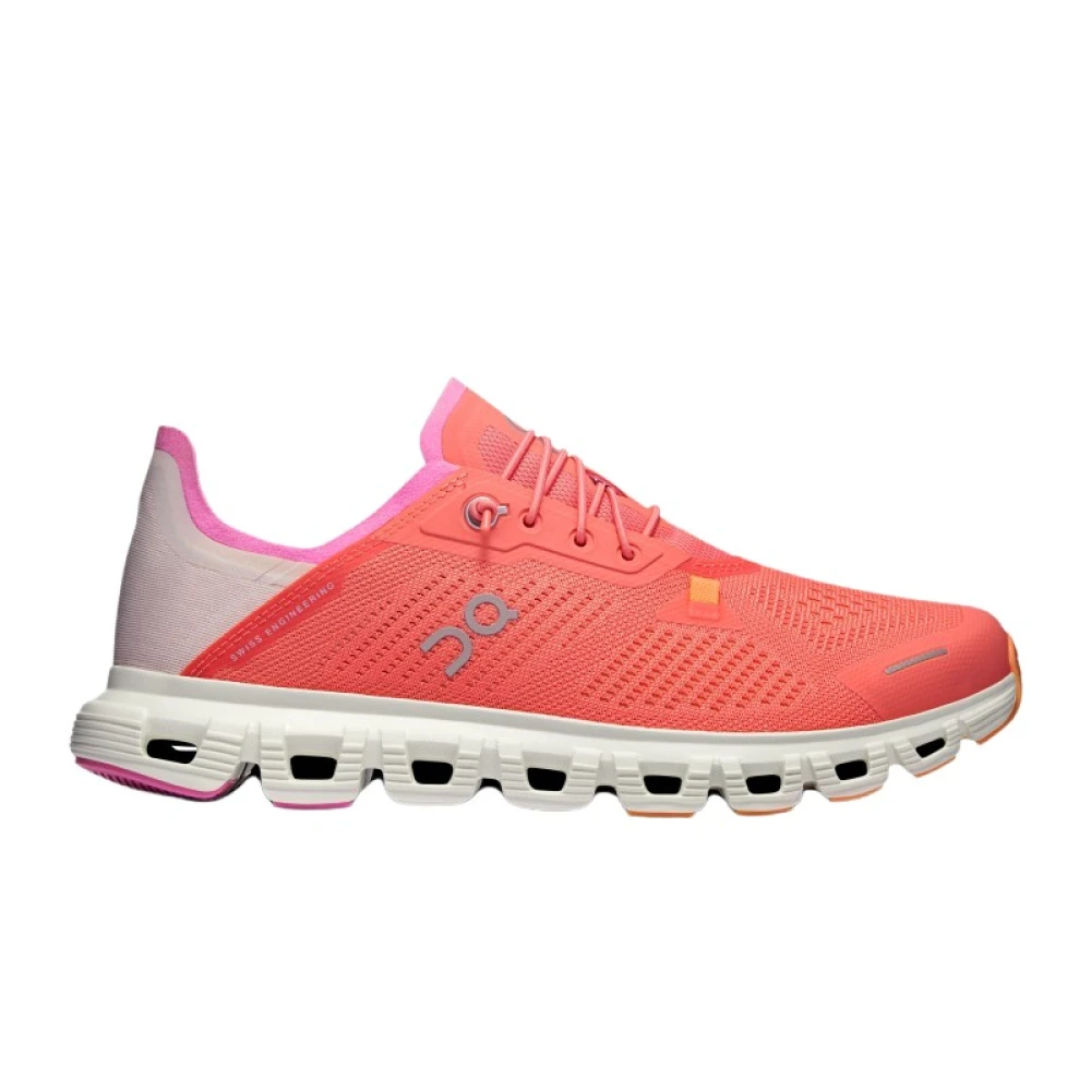 On Running Damen Rot Cloud 6 Coast Laufschuhe