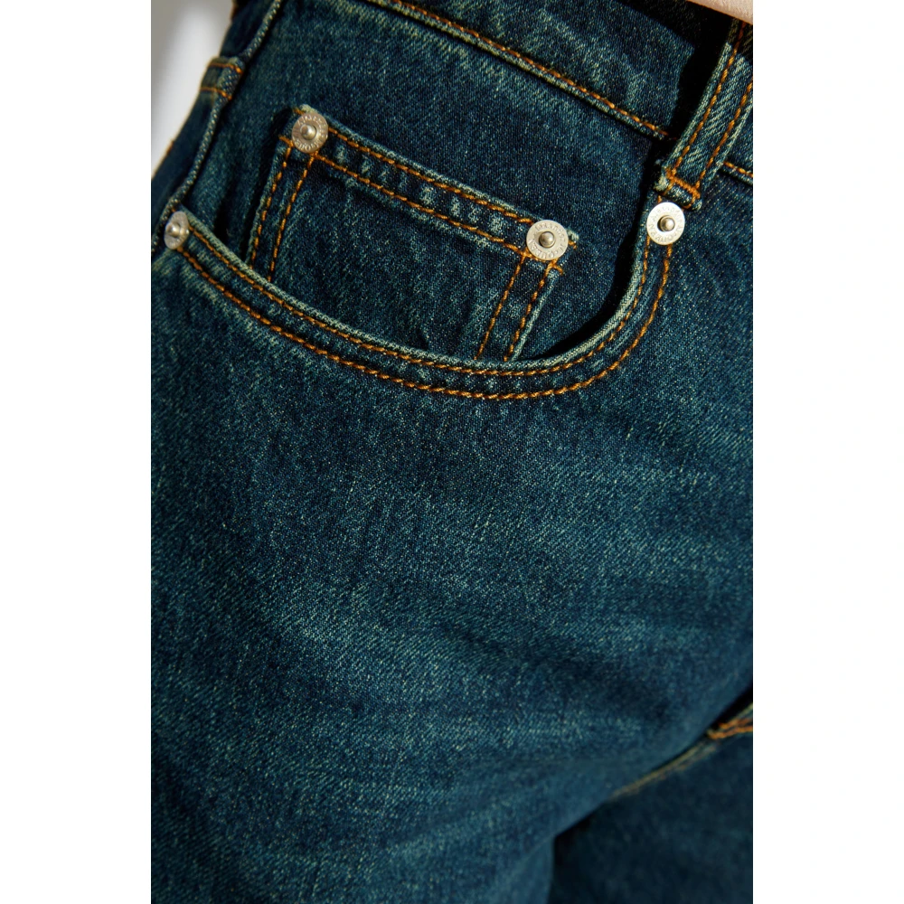 alexander mcqueen Hoge taille jeans Blue Dames