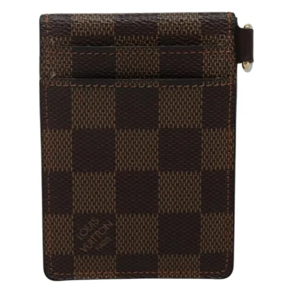 Louis Vuitton Vintage Pre-owned Canvas wallets Brown Dames