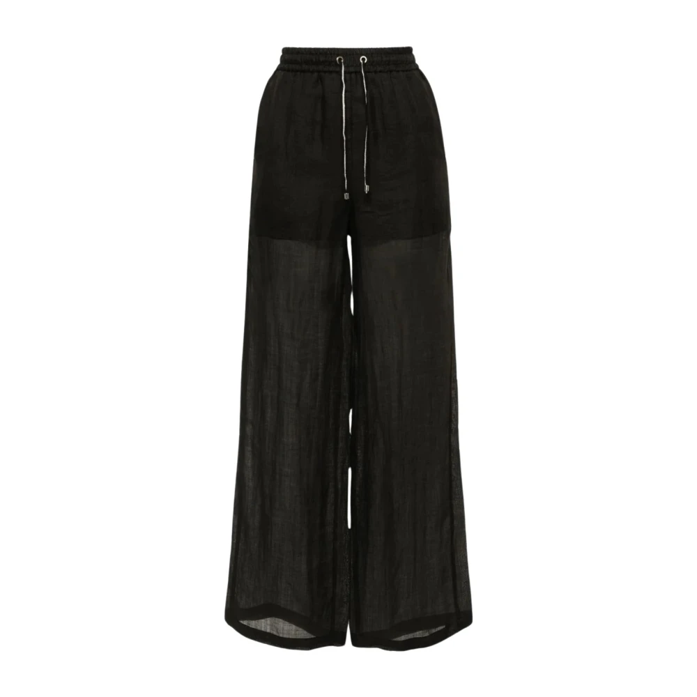 Trousers > Wide Trousers - - Lorena Antoniazzi - Modalova