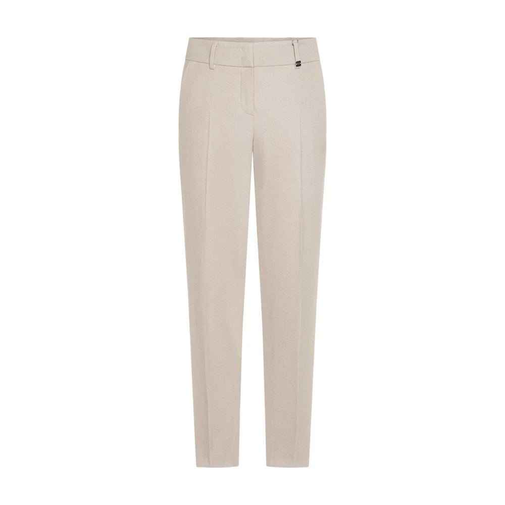 RAFFAELLO ROSSI Klassieke Chino Dora Broek Beige Dames