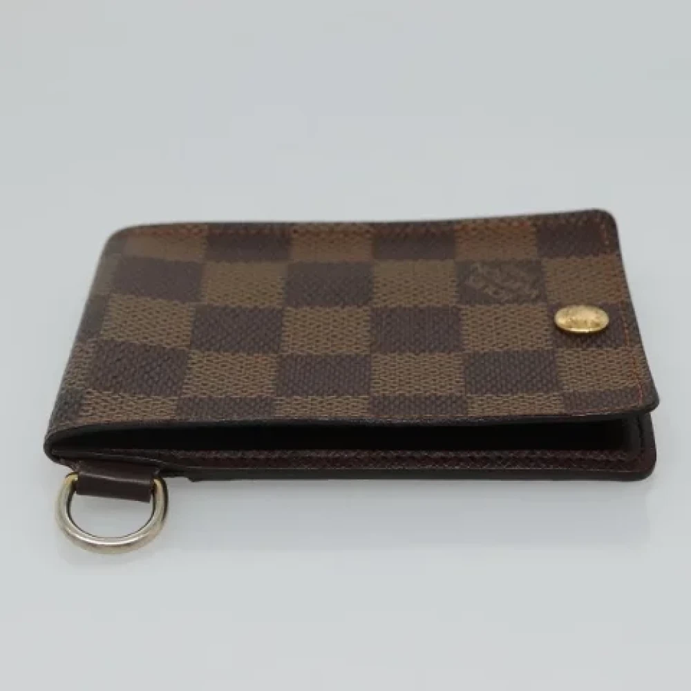 Louis Vuitton Vintage Pre-owned Canvas wallets Brown Dames