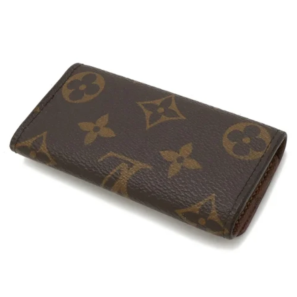 Louis Vuitton Vintage Pre-owned Canvas key-holders Brown Heren