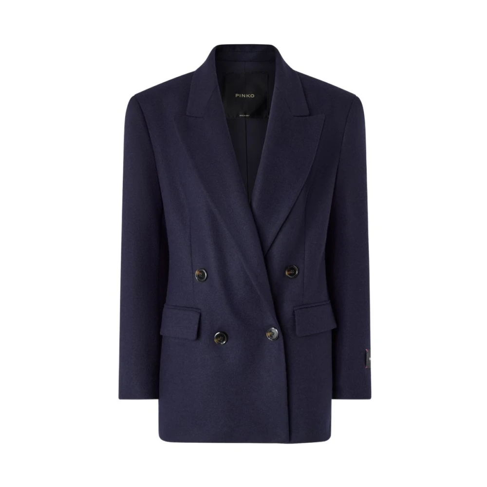 Pinko Amora Blazer - Female - Blazers - Blue - Xs - Jackets