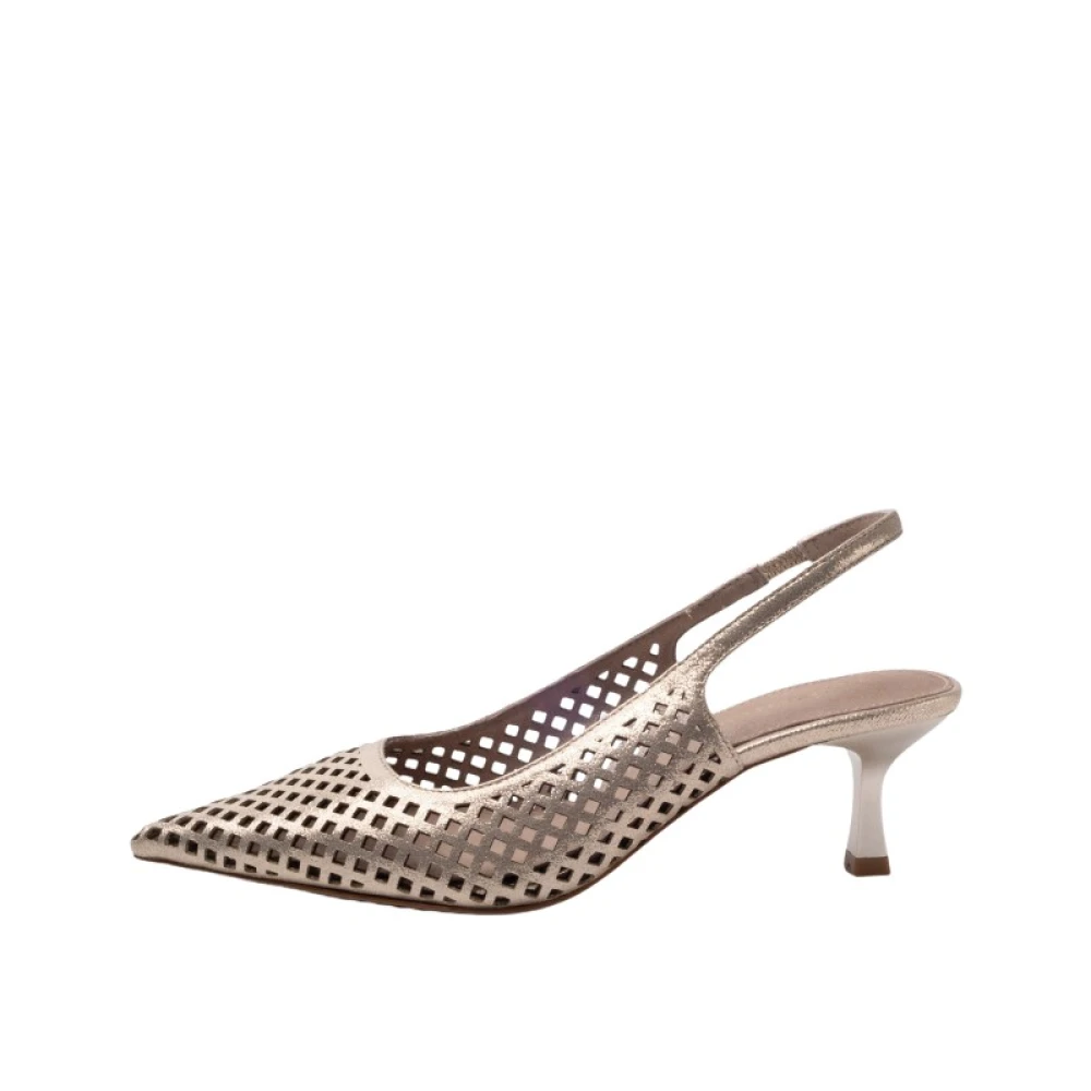 Emanuelle Vee Femme Jaune Chaussures, Taille: 39 Eu Slingback Divina