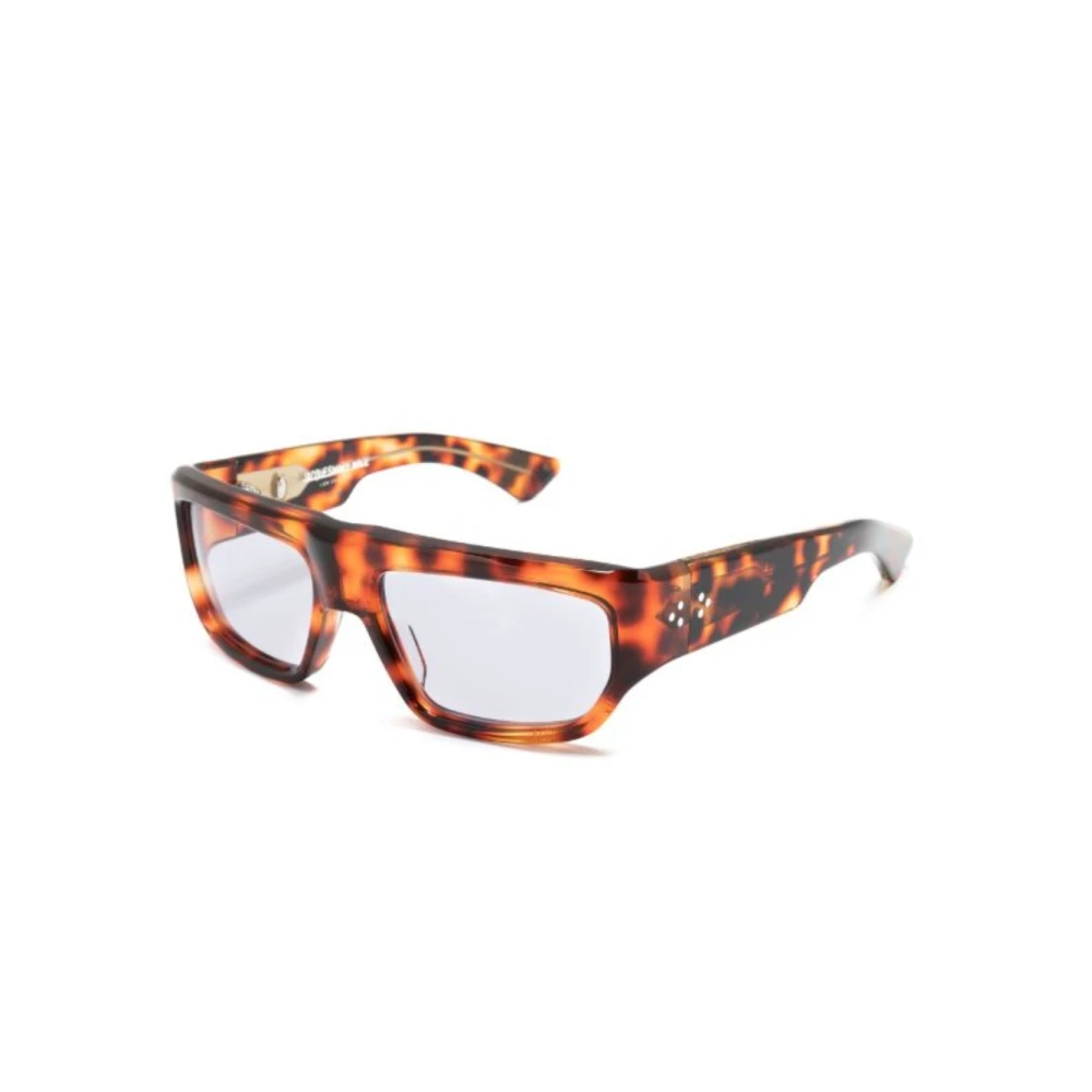 Jacques Marie Mage Stijlvolle zonnebril voor een gedurfde look Brown Dames