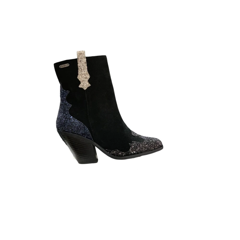 Pepe Jeans Ankle Boots Black, Dam