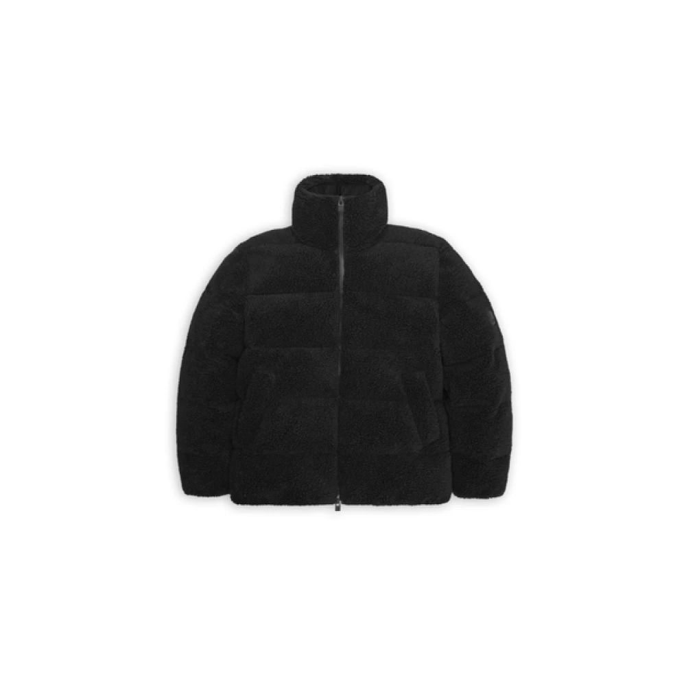 Rains Stijlvolle Winterjas Black Heren