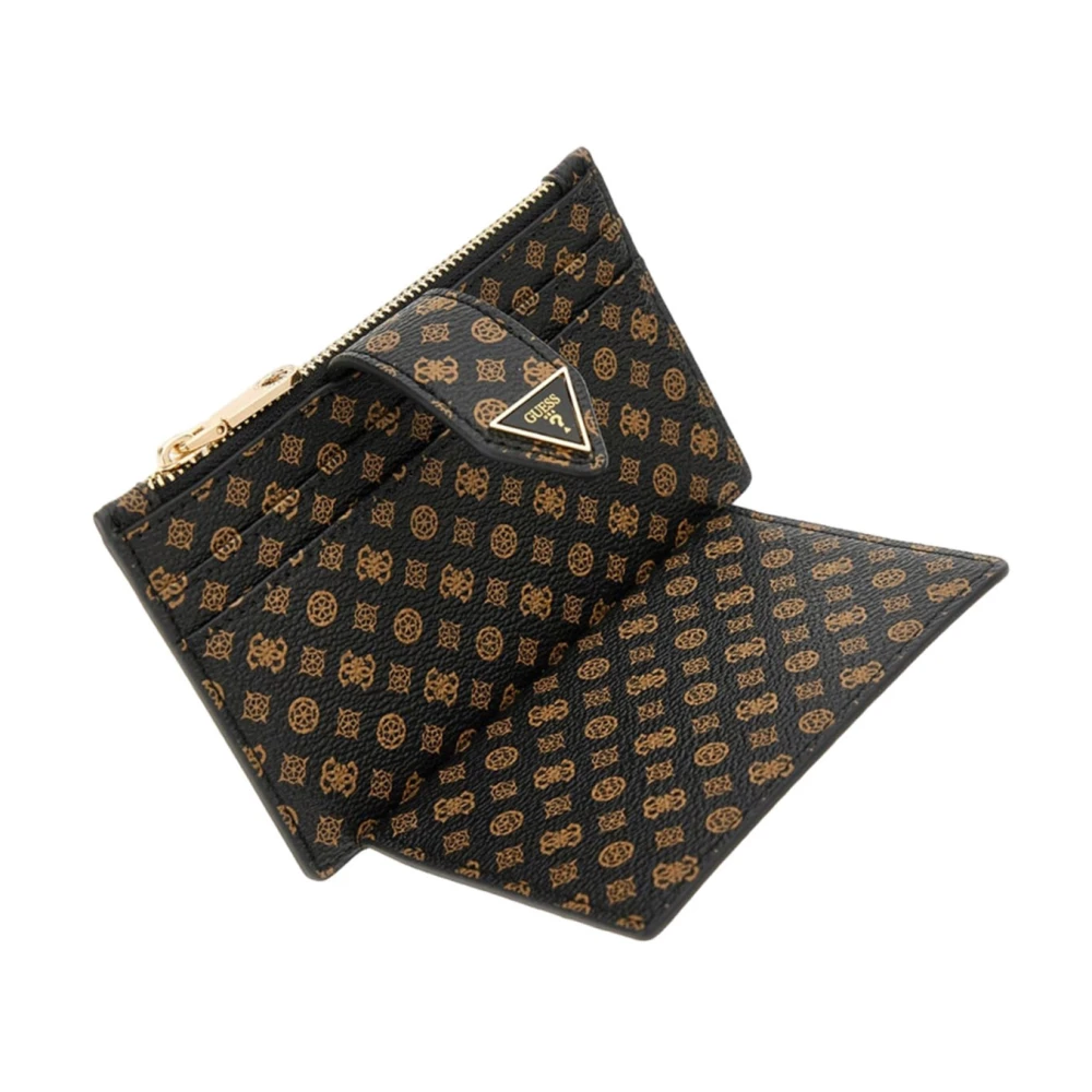 Guess Bruine Synthetische Damesportemonnee Brown Dames