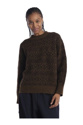 brown-jacquard-sweater