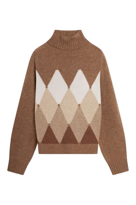 Diamond Turtleneck