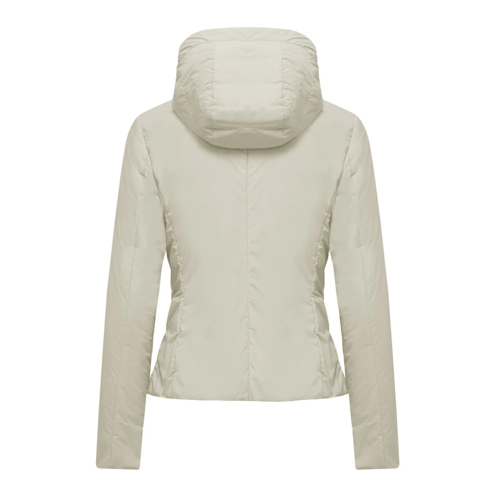 BomBoogie Stretch Nylon Donsjas Beige Dames