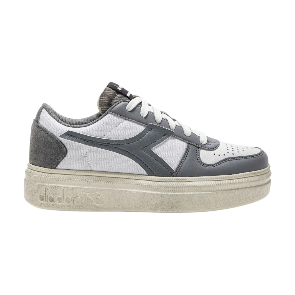 Diadora Bold Dunes Casual Sneakers Dames Schoenen Wit