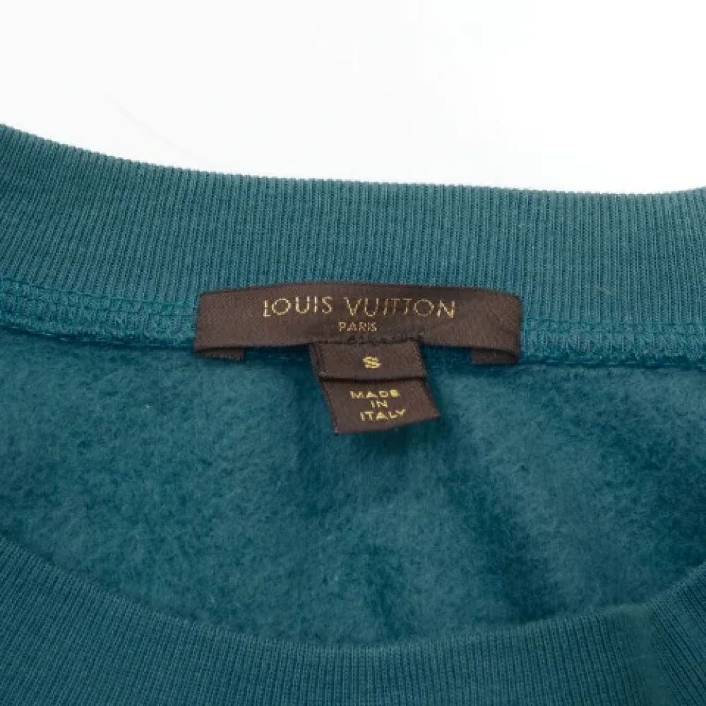 Louis Vuitton Vintage Pre-owned Fabric tops Blue Dames