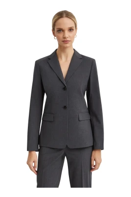 Enkelknäppt Slim Blazer