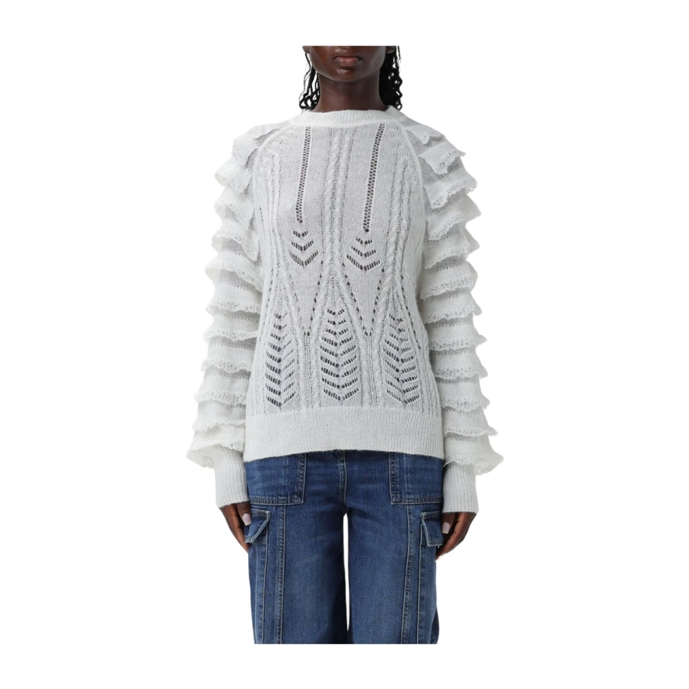 Twinset Witte Sweaters Set White Dames