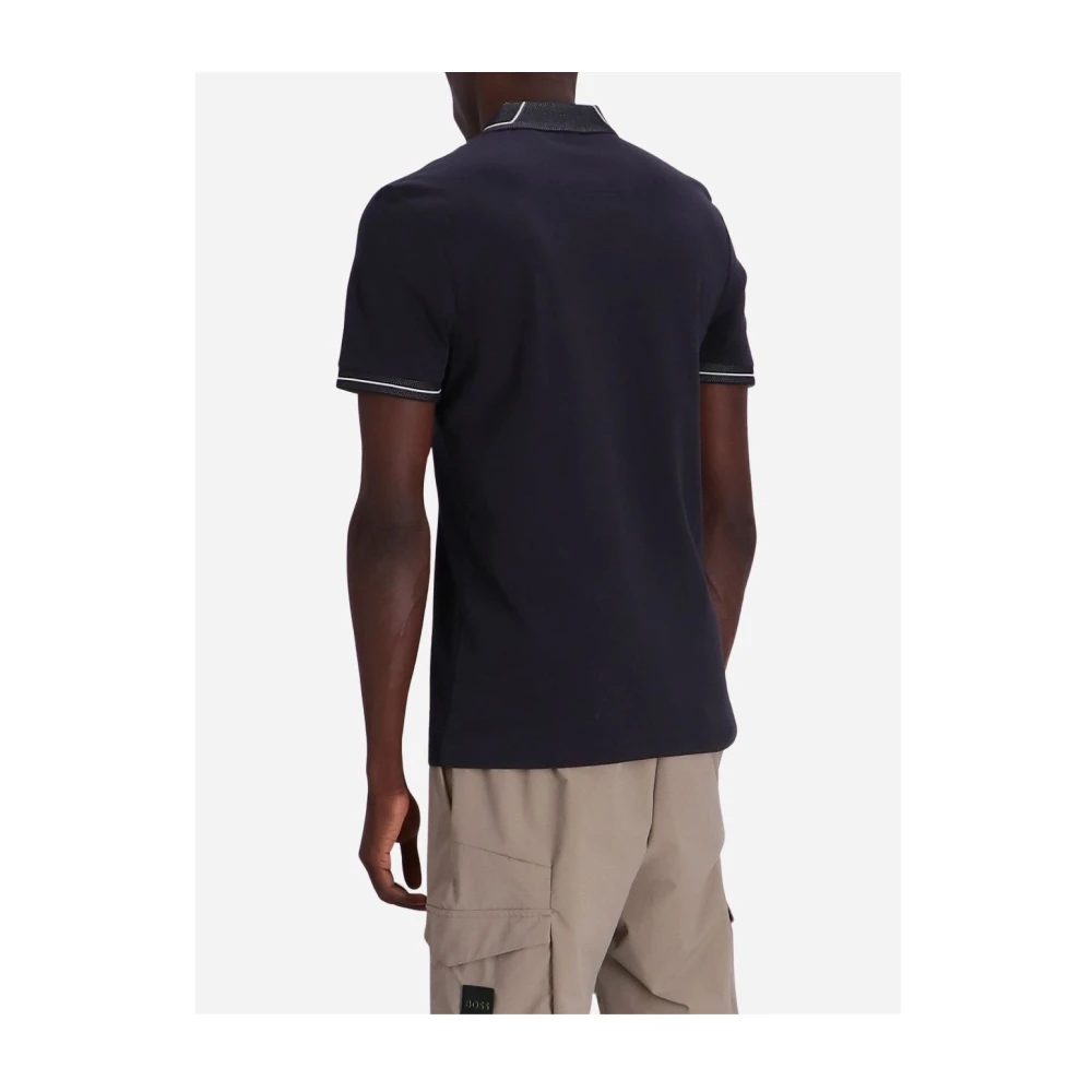 Hugo Boss Klassieke Polo Shirt voor Mannen Blue Heren