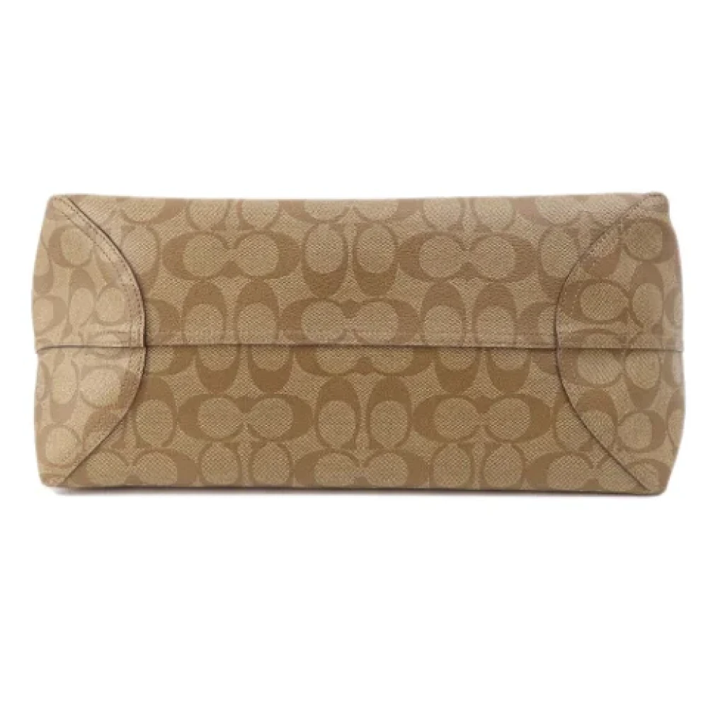 Coach Pre-owned Fabric totes Beige Dames