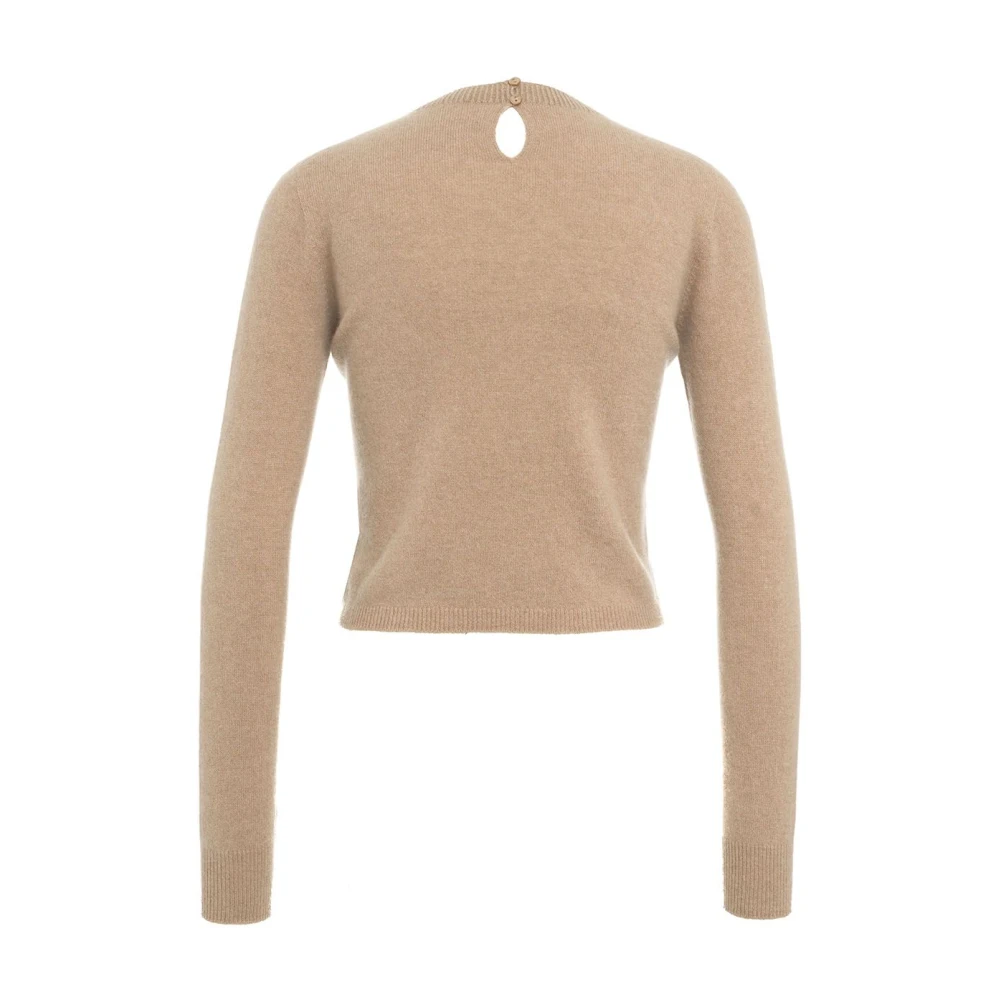 MVM Luxe Cashmere Bruin Gebreid Aw24 Brown Dames