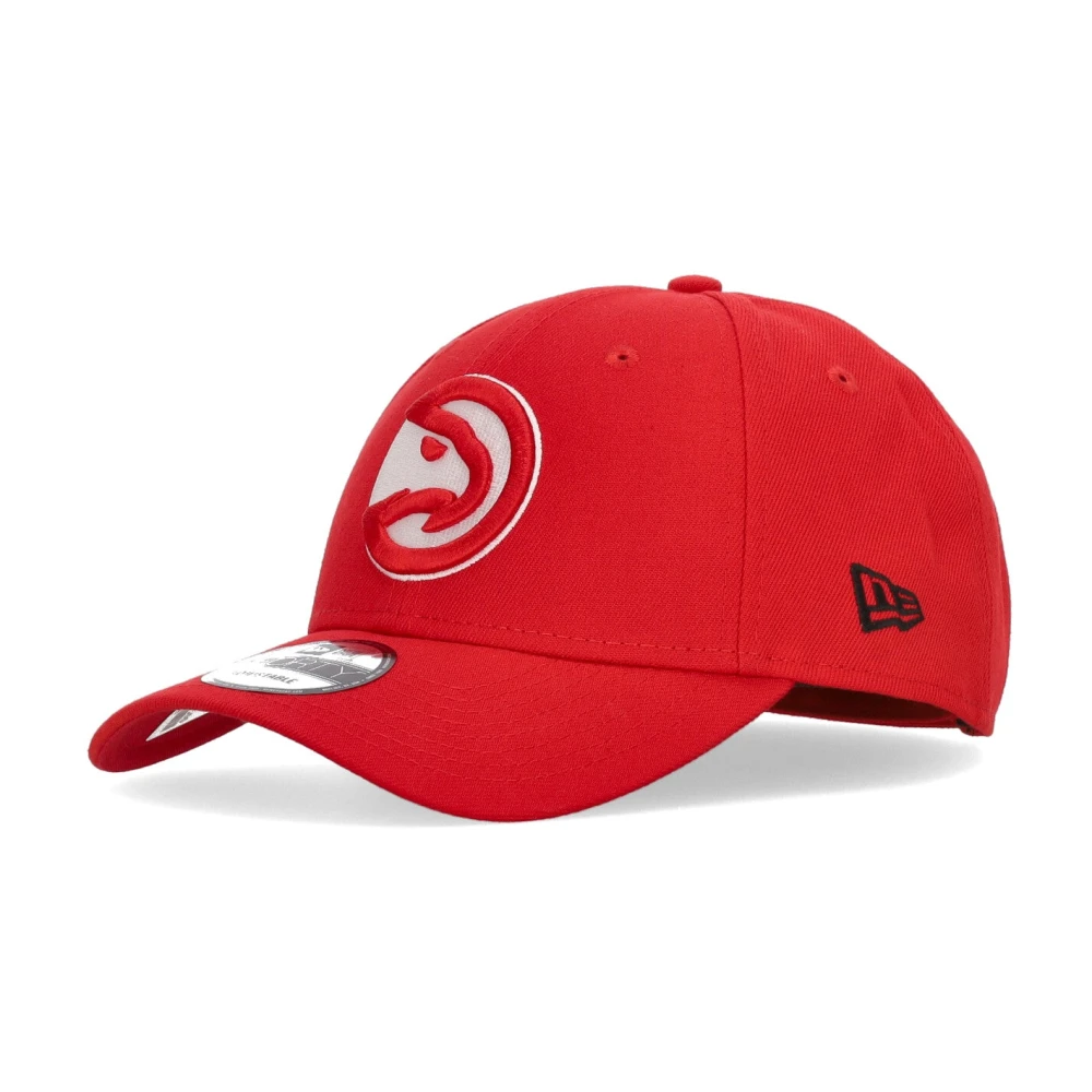 New Era Unisex Red Atlanta Hawks Curvy Visor Hat