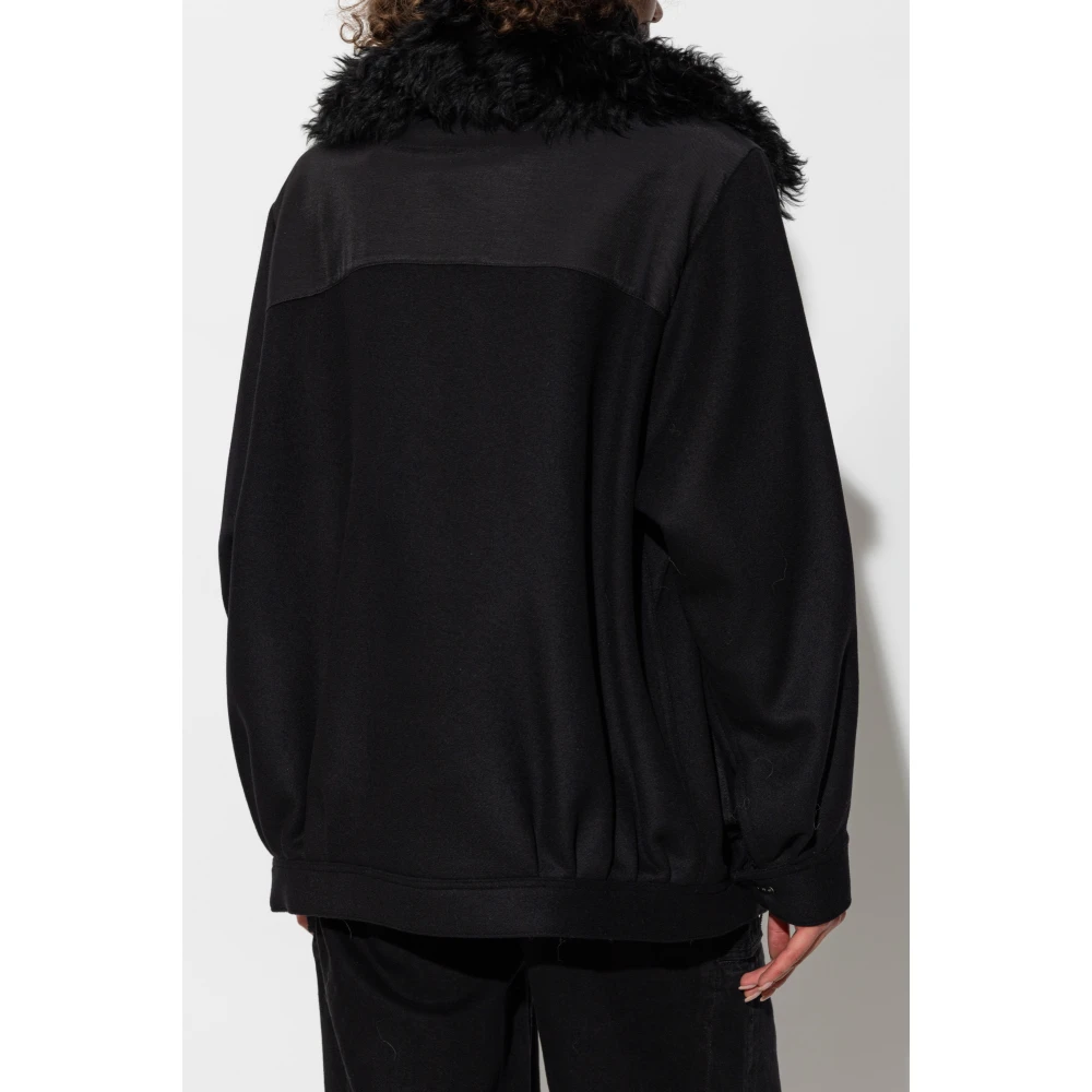 IRO Wollen jas Diassa Black Dames