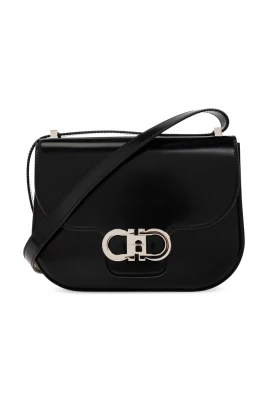 Double Gancini Crossbody Bag