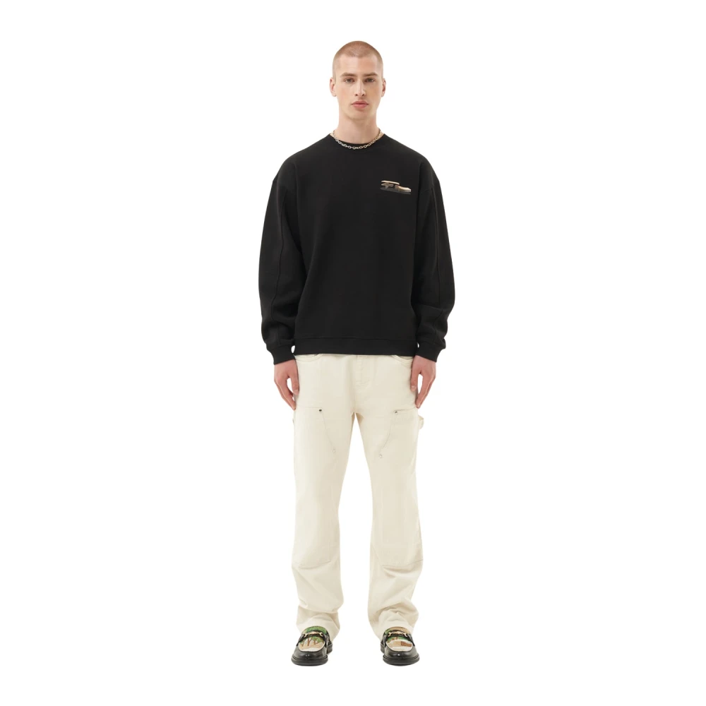 Filling Pieces Pavilion Sweatshirt Black Heren